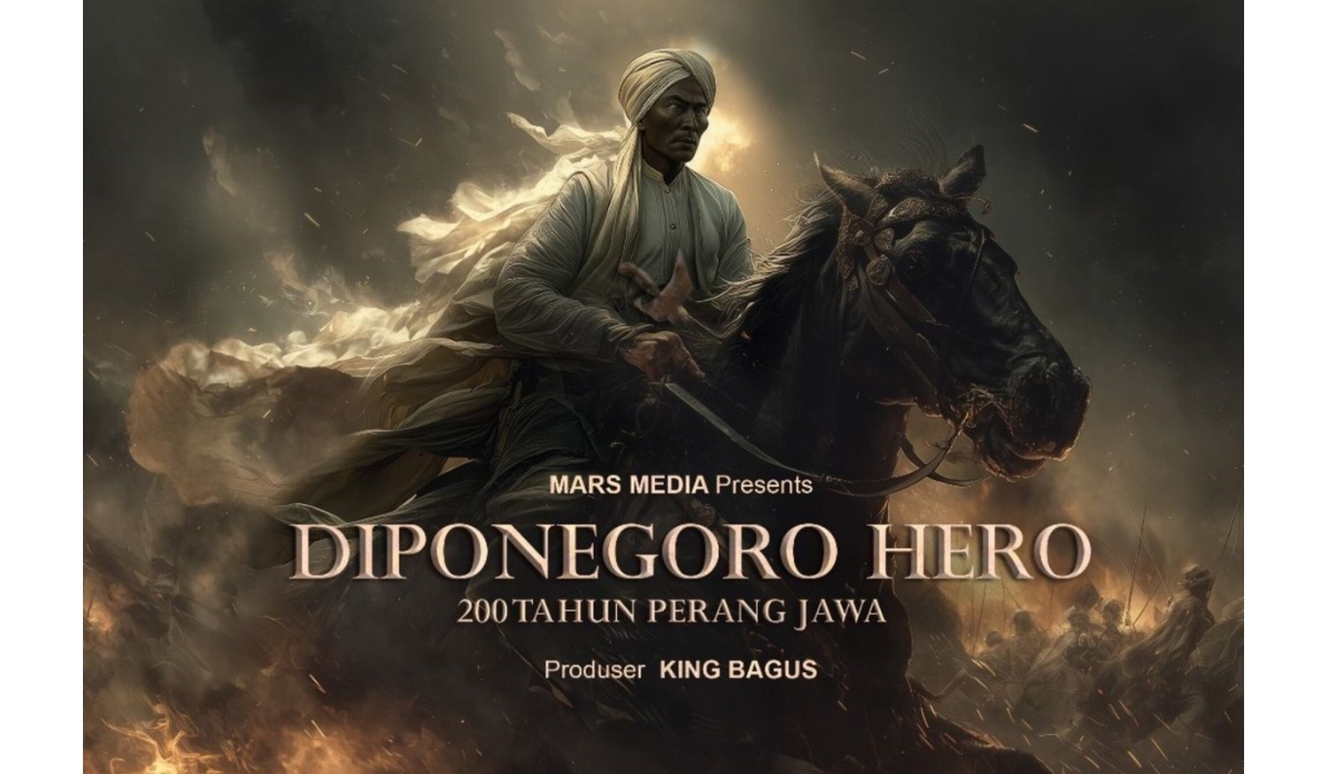 Poster film Diponegoro Hero Garapan Mars Media