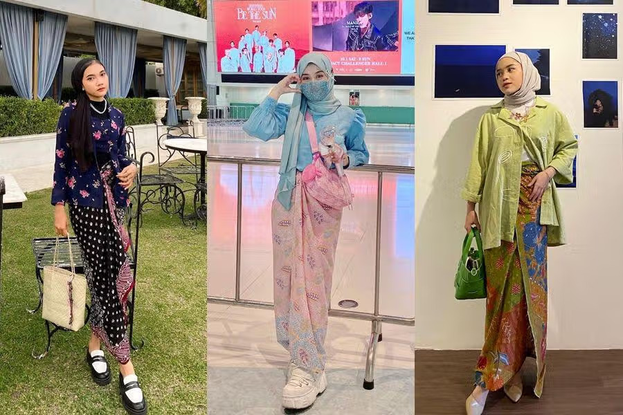 Outfit Berkain Ala Gen-Z, Lebih Baik Pakai Rok Batik Lilit atau Instant?