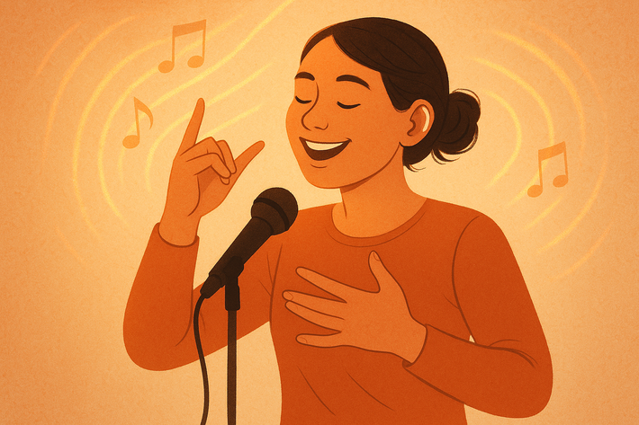 Ilustrasi Tuli Merasakan Musik