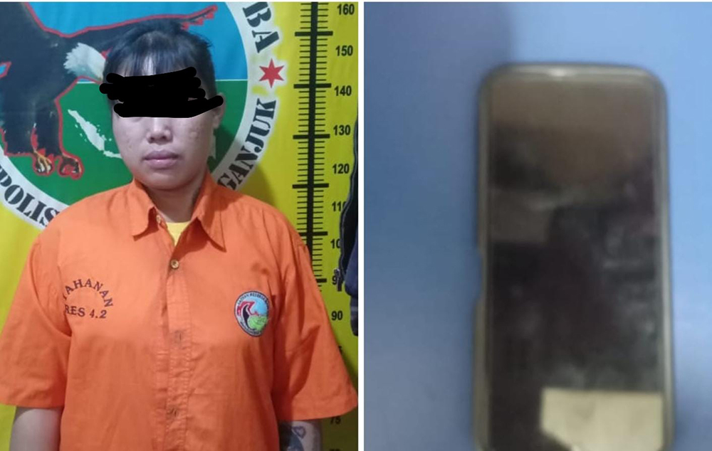 pembuat perkedel dobel L ditangkap