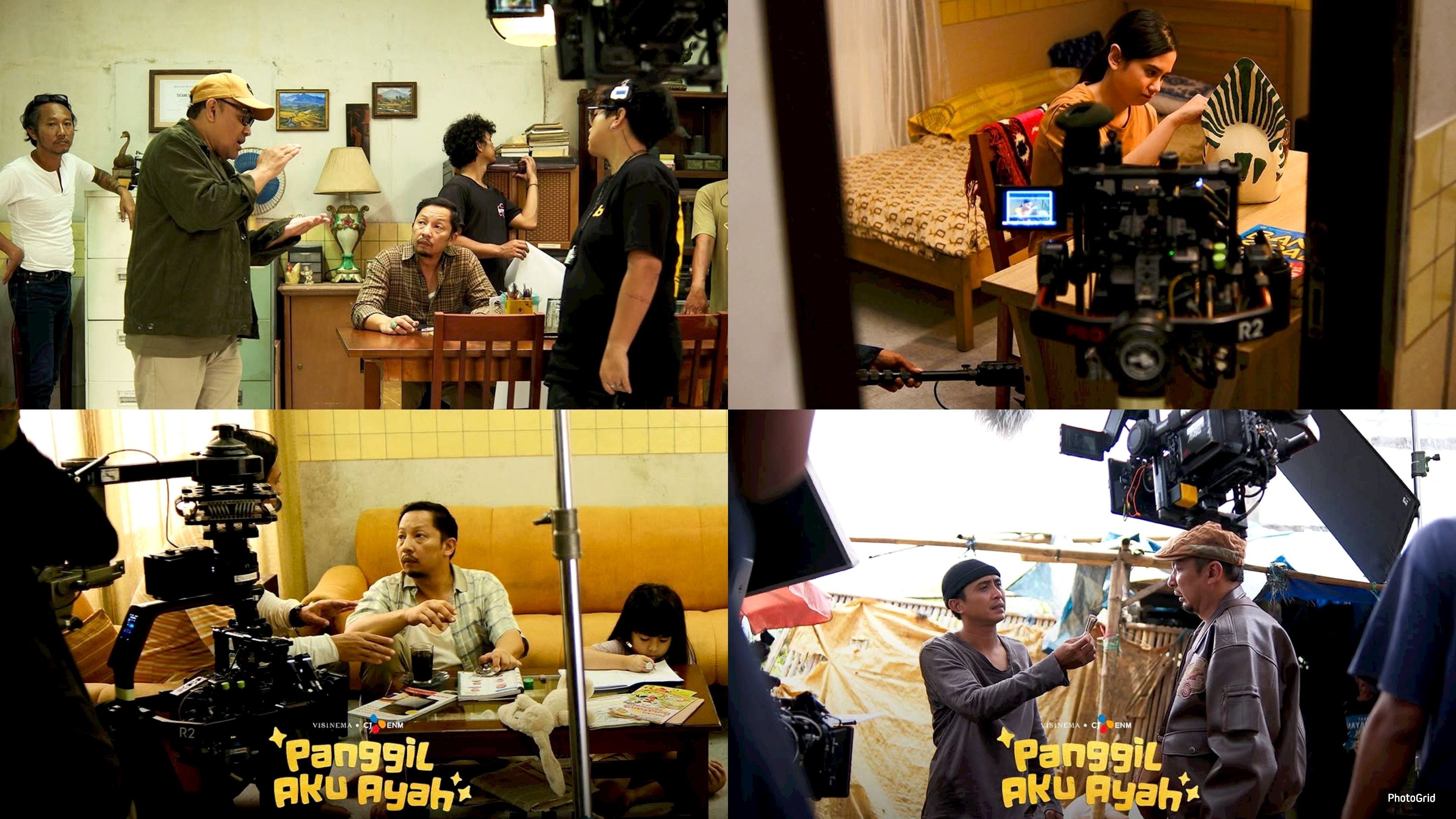 Behind the Scenes Film Panggil Aku Ayah. (Source: Akun Instagram @panggilakuayahfilm)