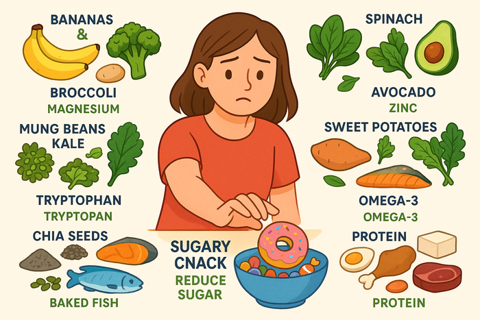 Ilustrasi reduce sugar by Sora AI