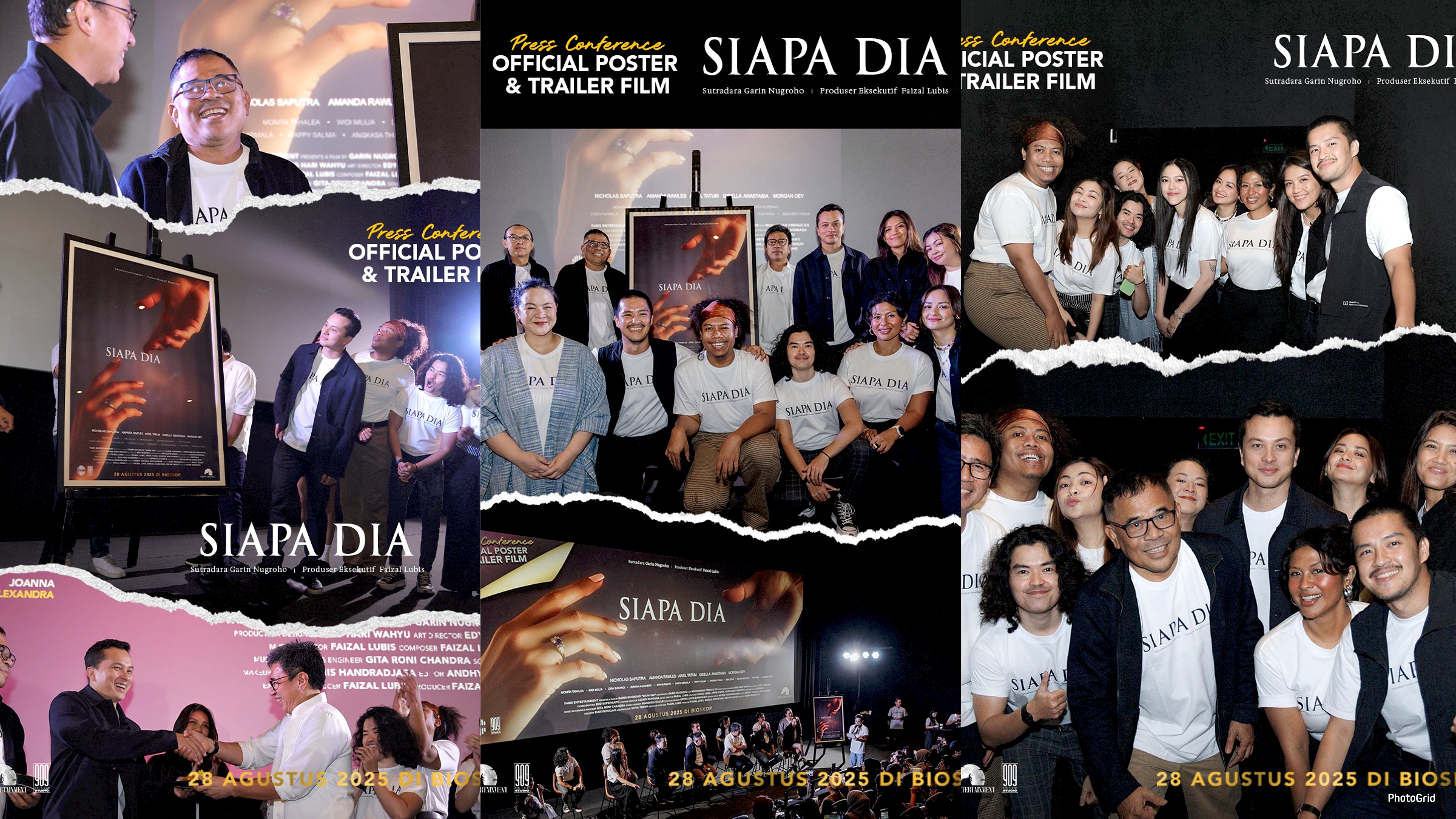 Press Conference Official Poster dan Official Trailer Siapa Dia (Source: Akun Instagram @filmsiapadia