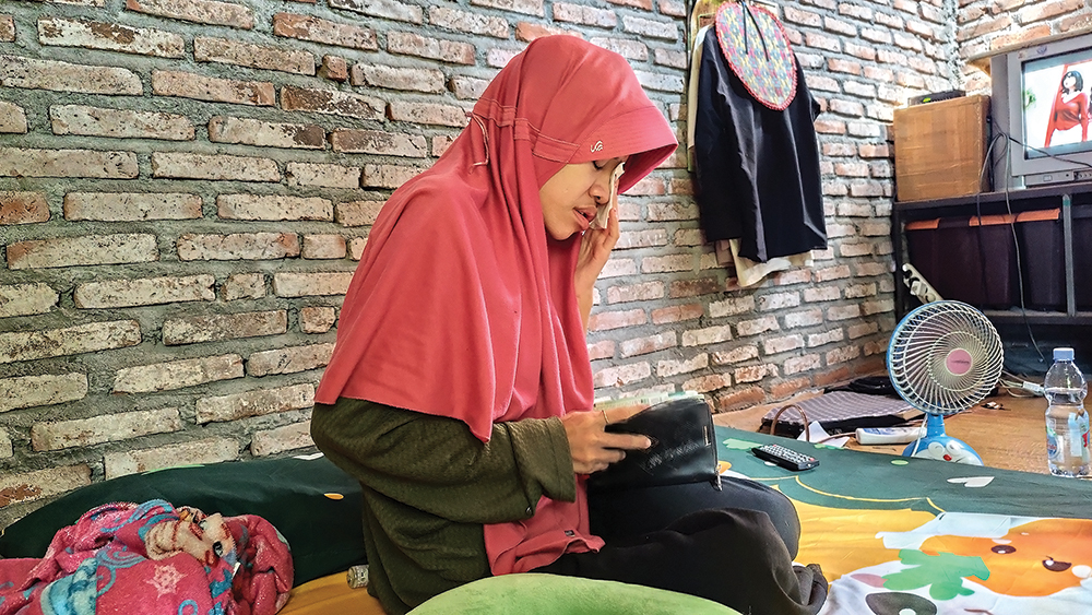 HAFIDZAH KOTA ANGIN: Fatimah Nur Fadilah muraja&rsquo;ah setiap hari meski kondisinya sedang sakit.