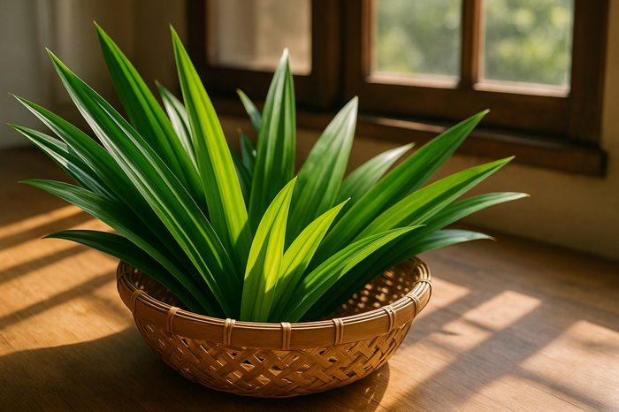 Gambar daun pandan ilustrasi BY Sora.ai