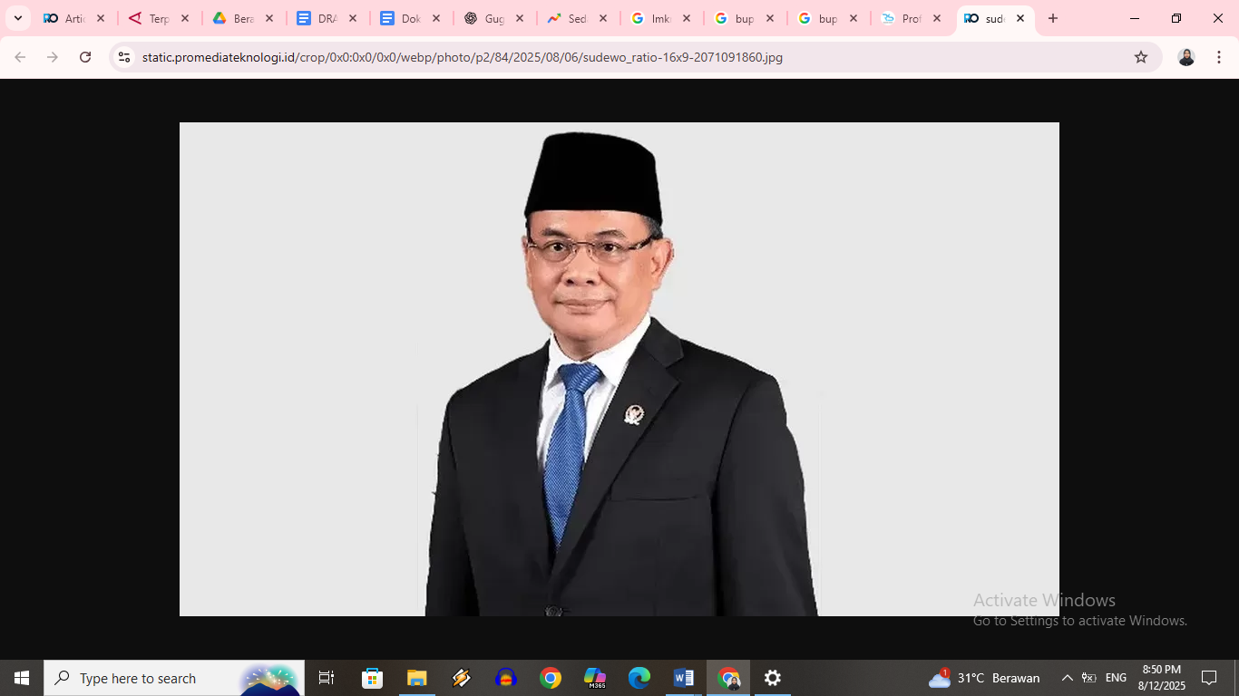 Profil Bupati Pati Sudewo