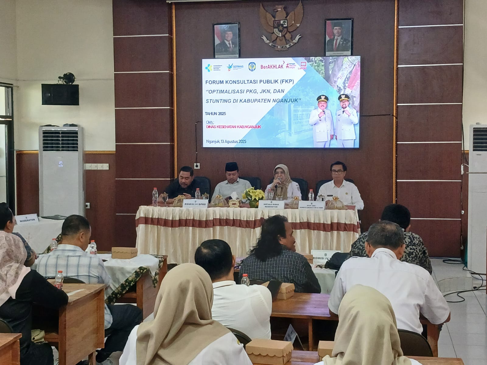 Gelar FKP, Dinkes Nganjuk Optimalkan Layanan PKG, JKN, dan Stunting