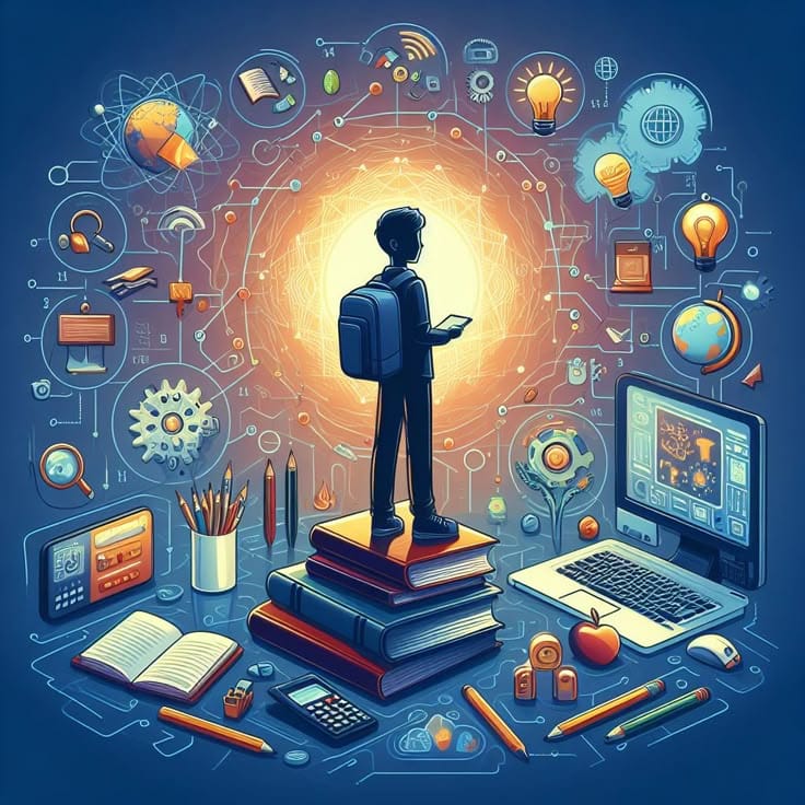 Ilustrasi Teknologi Edukasi