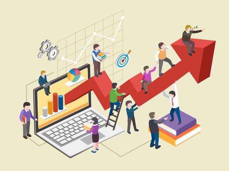 Ilustrasi Bisnis Gen Z