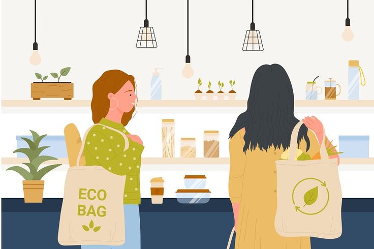 Iustrasi zero waste