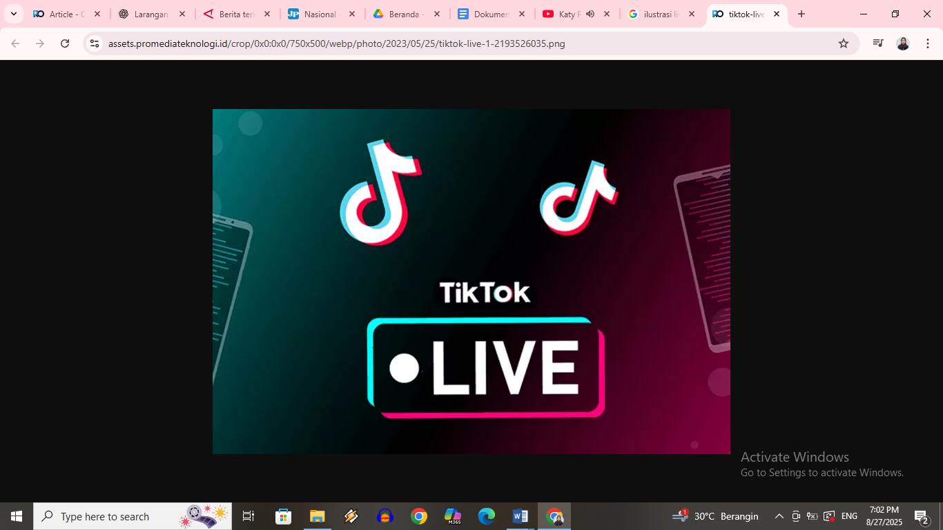 Polisi larang pendemo live tiktok