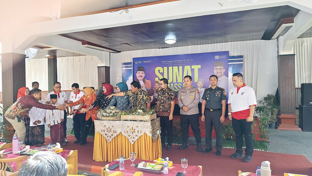 Sunat Massal akan jadi agenda rutin.