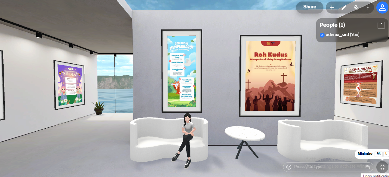 Virtual Room Spatial.io