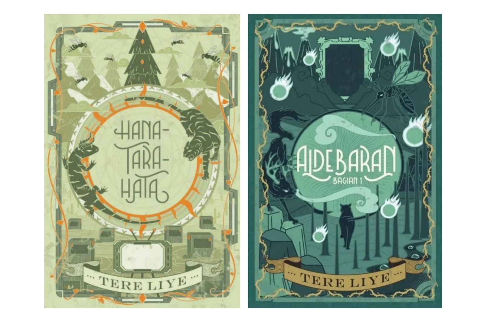 Novel Aldebaran Bagian 1 & Hana-Tara-Hata Karya Tere Liye