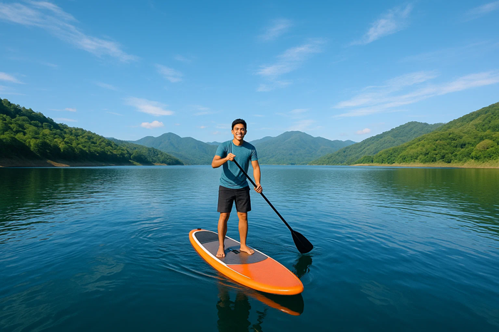 Paddle Board ilustrasi by SoraAI