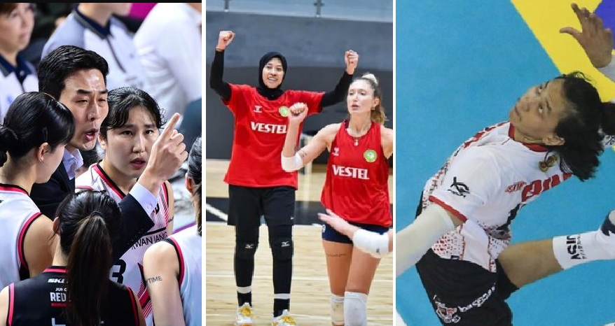 Oktober, bulan voli. Korea, Turki  dan Jepang bergulir bersamaan