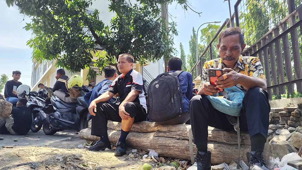 Calon PPPK Mengisi DRH secara Berkelompok