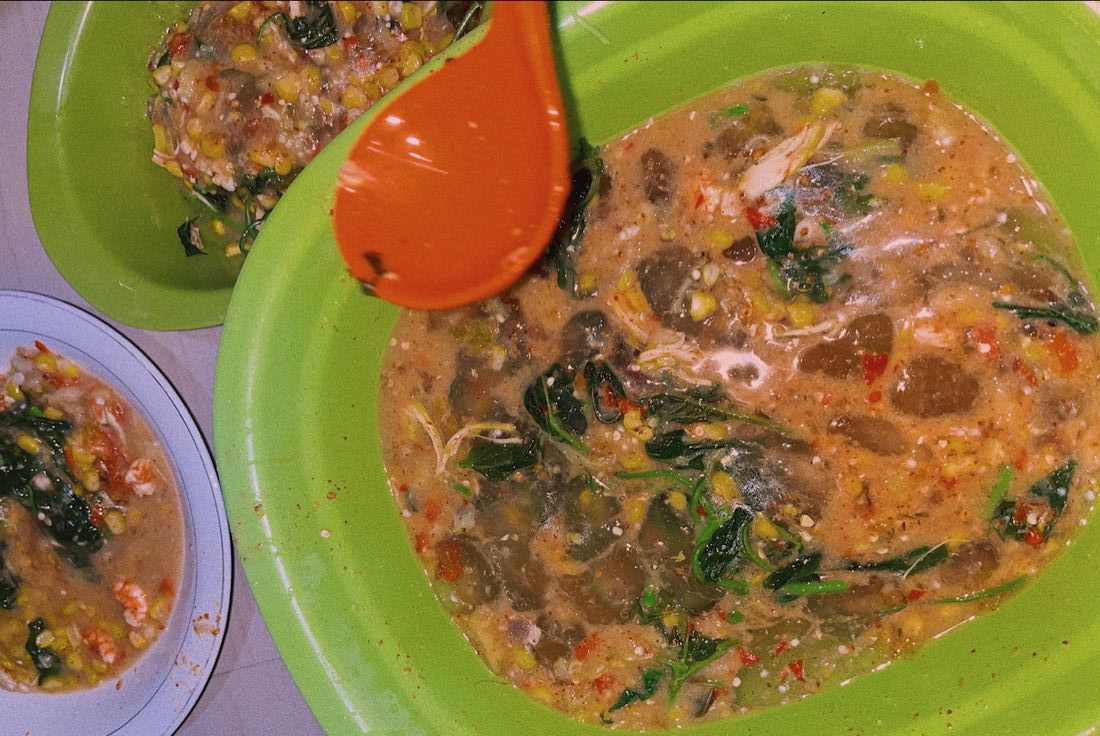 Kapurung makan khas Sulawesi Selatan