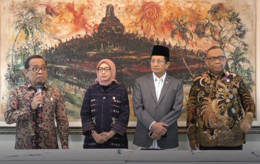 Menko PMK Pratikno bersama 3 Mentri Mengumumkan Hari Libur dan Cuti Bersama 2026