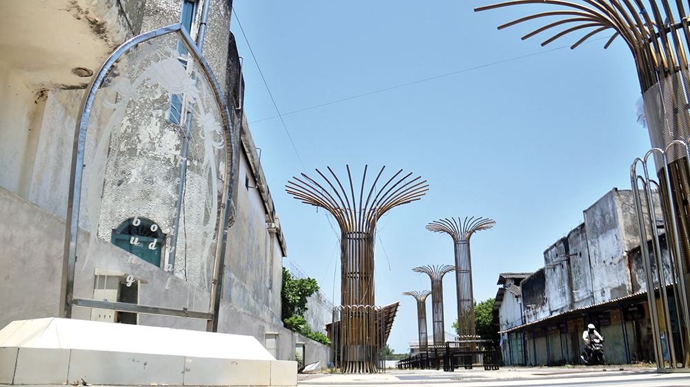 MASIH MANGKRAK: Slumbung Food Festival di Kawasan Ekonomi Nganjuk (KEN) ditawarkan ke investor.