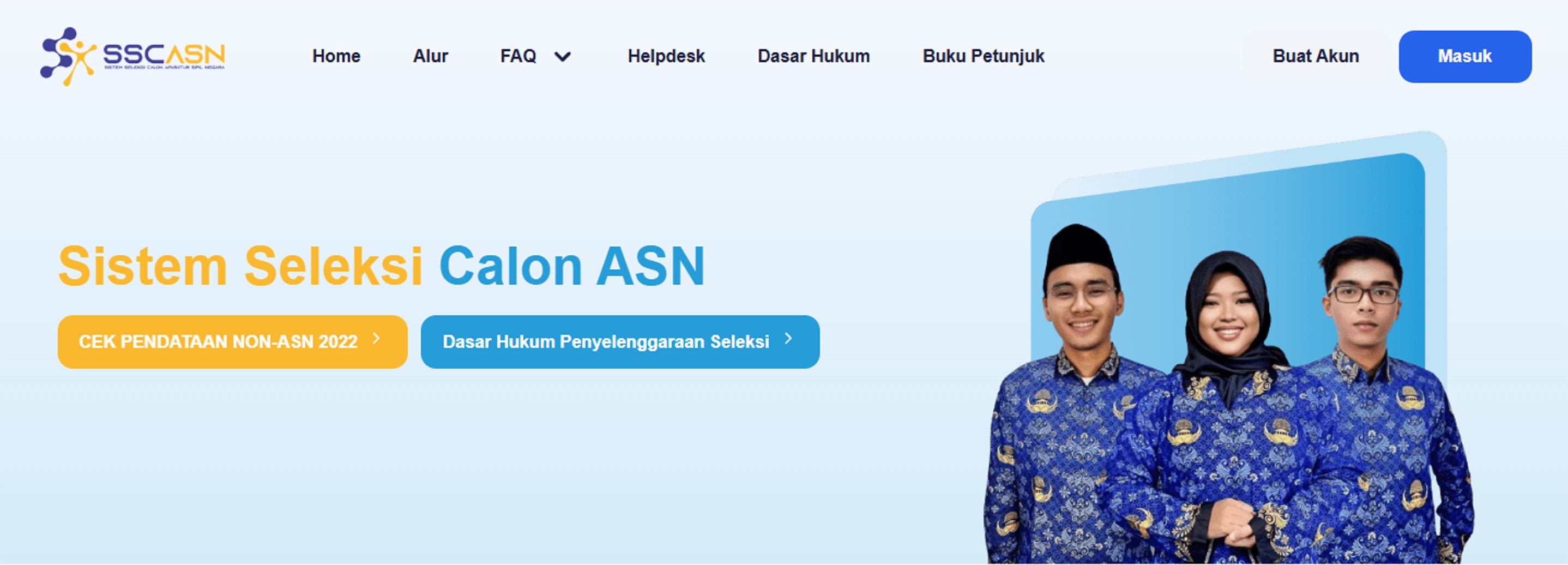 Ilustrasi Web SSCASN