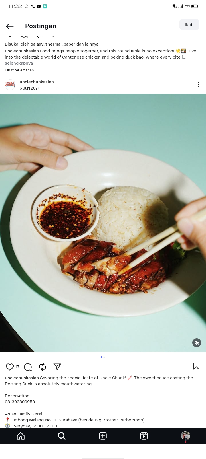 ayam panggang dengan bumbu manis gurih dan sambal pedas nikmat.