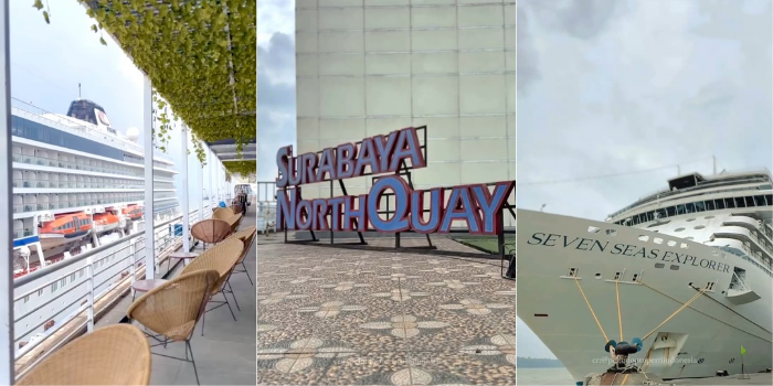 Surabaya North Quay, wisata tepi laut yang menyuguhkan kapal pesiar megah