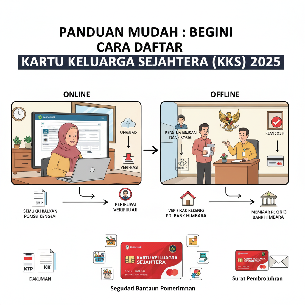 Ilustrasi cara membuat KKS
