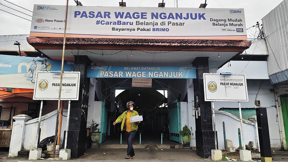 BERSEJARAH: Pasar Wage Lama masih beroperasi hingga saat ini. Awalnya hanya jualan hewan ternak.