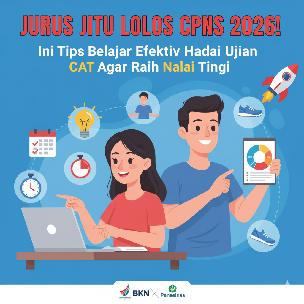 Ilustrasi Jurus Jitu Lolos CPNS 2026