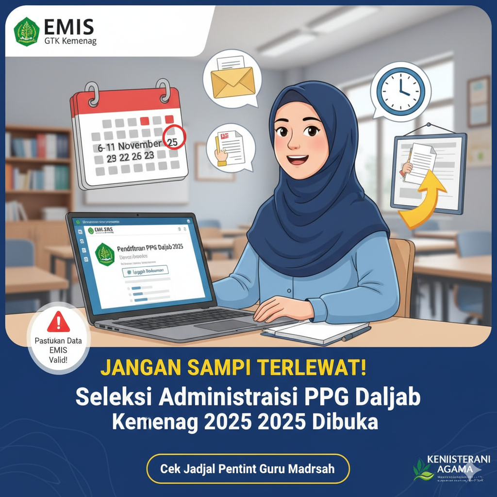 Ilustrasi Seleksi Administrasi PPG Daljab