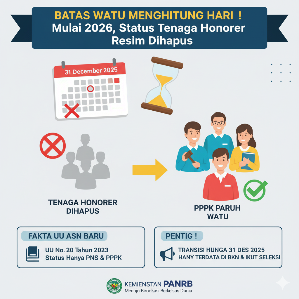 Ilustrasi Penghapusan Tenaga Honorer