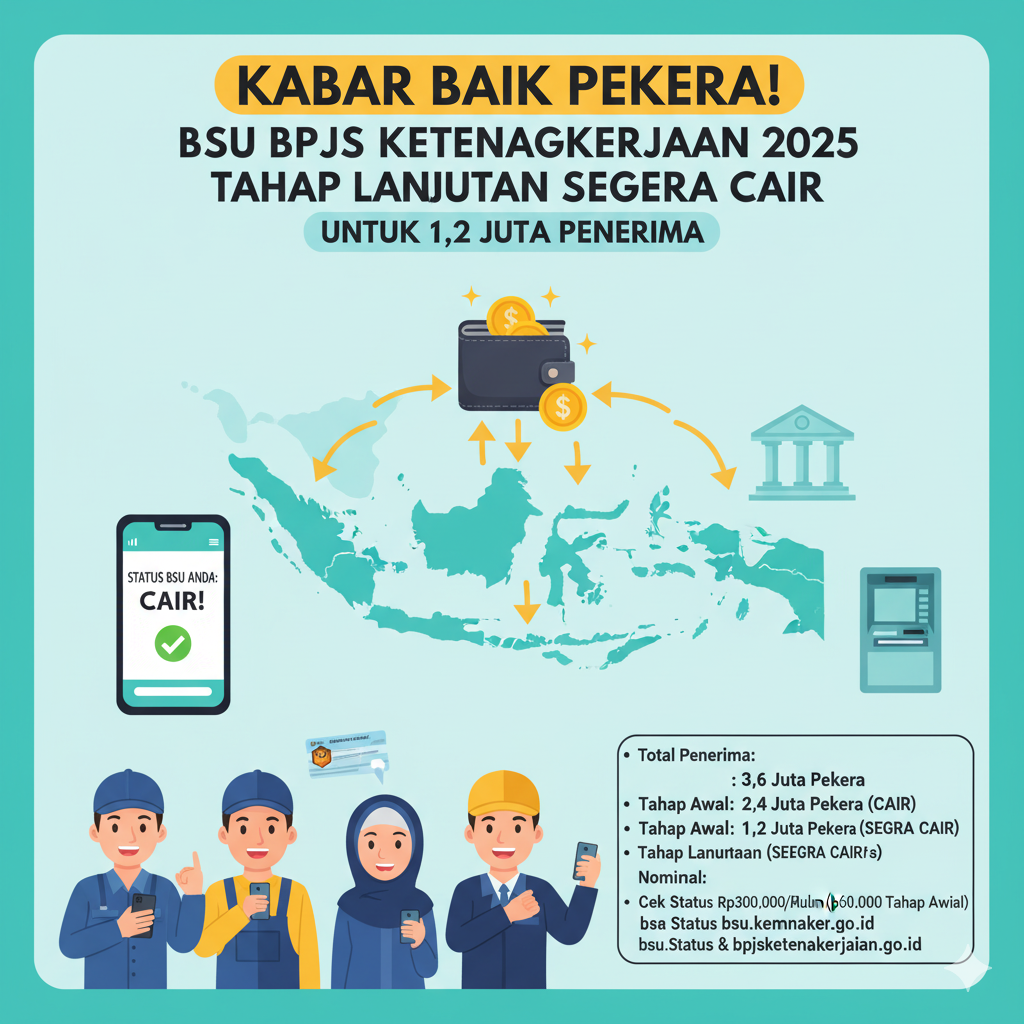 Ilustrasi  BSU BPJS Ketenagakerjaan