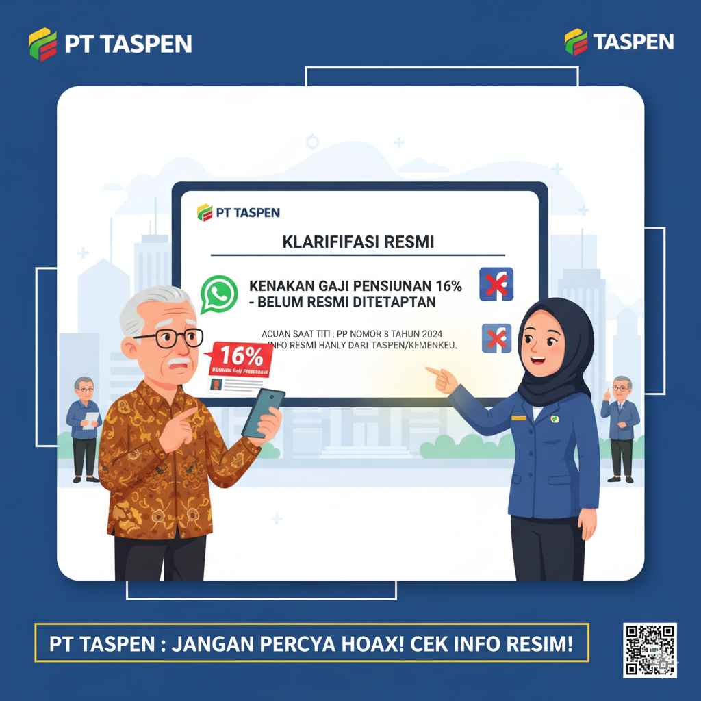 Ilustrasi Tanggapan Taspen Terkait Kenaikan Gaji Pensiunan PNS