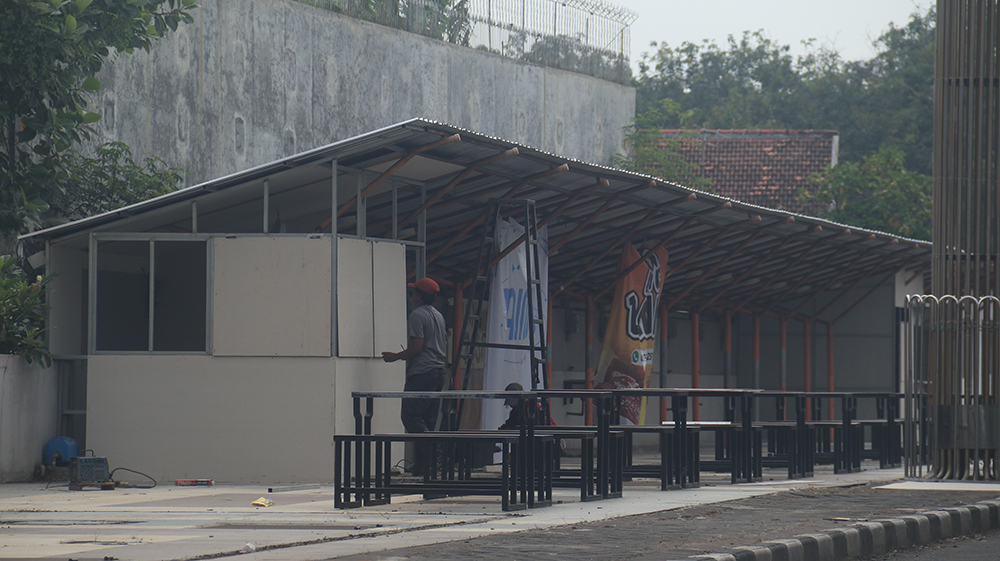 Pemerintah Kabupaten (Pemkab) Nganjuk akan merenovasi Slumbung Food Festival (SFF).