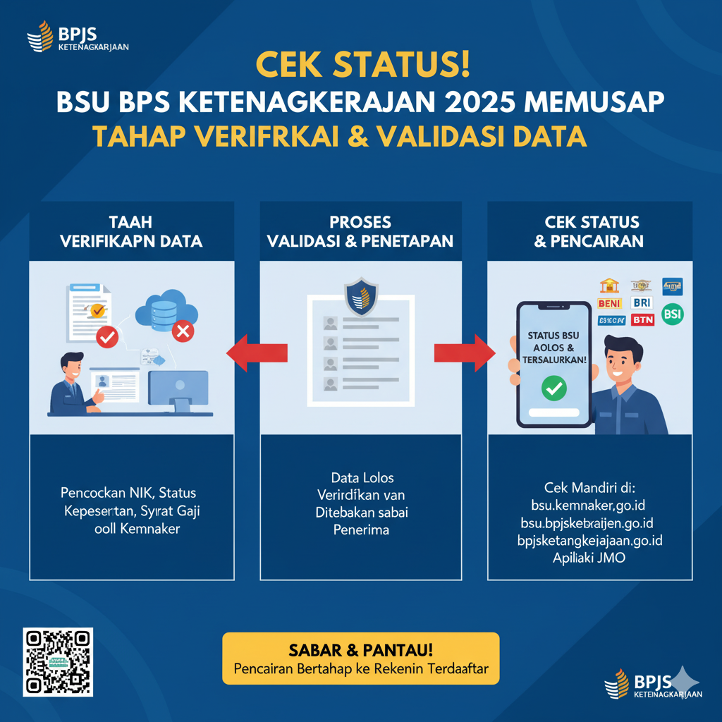 Ilustrasi BSU BPJS Ketenagakerjaan