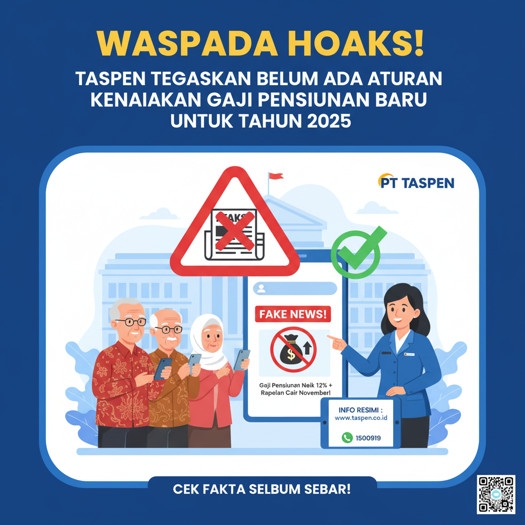 Ilustrasi Informasi Kenaikan Gaji Pensiunan 2025
