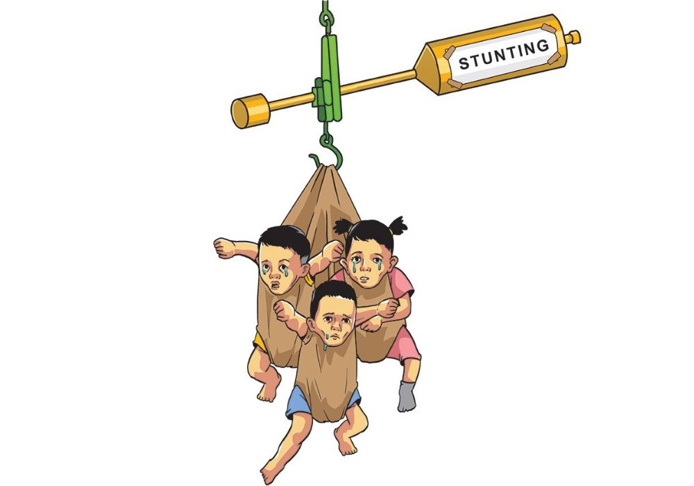 Jumlah Stunting Januari-Desember 2024 3128 Anak. Jumlah Stunting Januari - Oktober 2025 3394 Anak