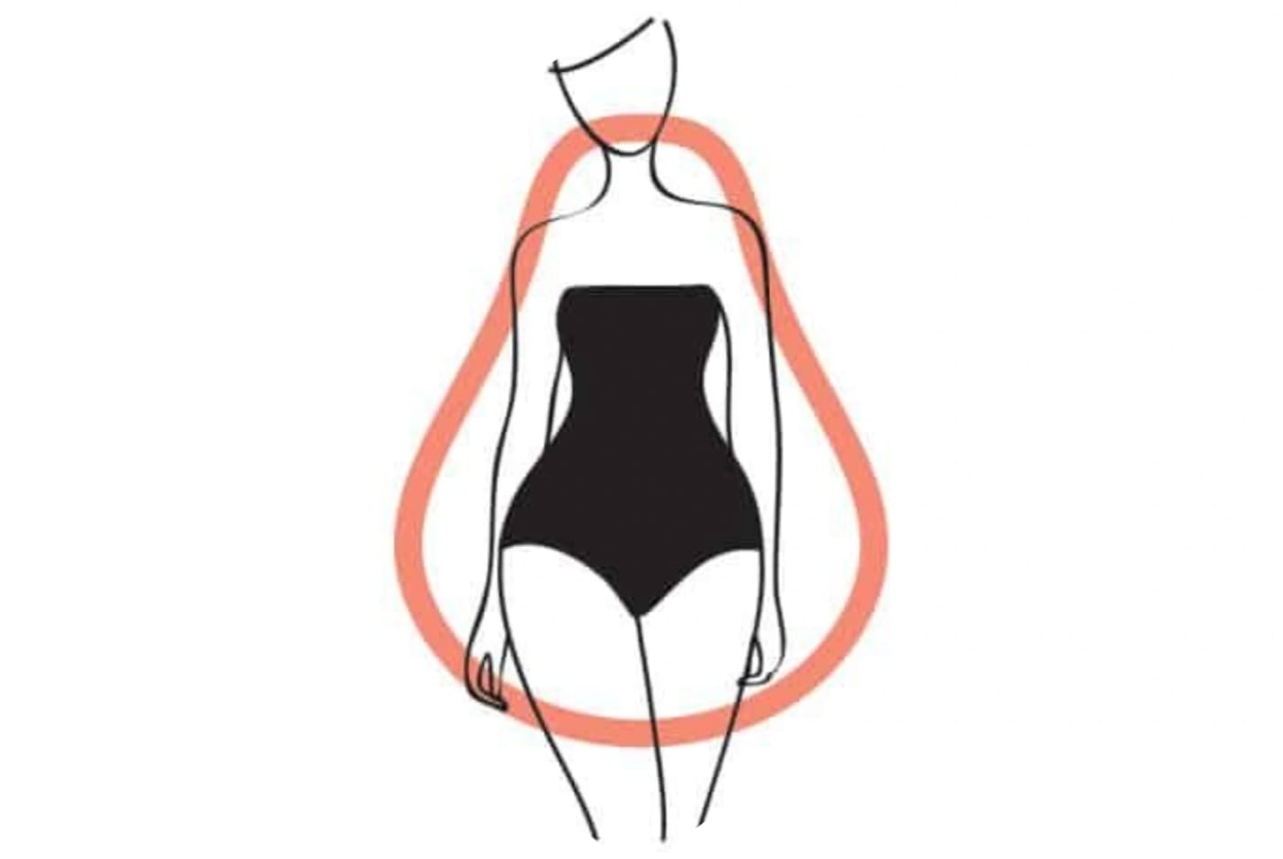 Ilustrasi Bentuk Tubuh Pear. (Foto: thestylebouquet.com)