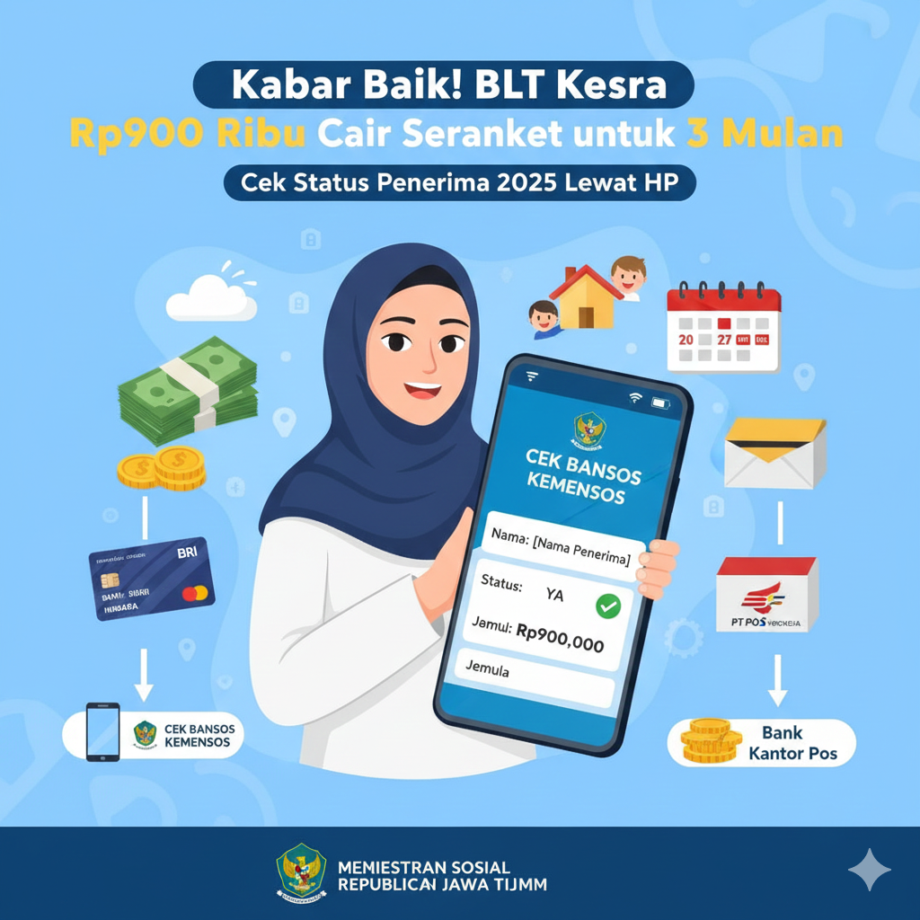 Ilustrasi Pencairan BLT