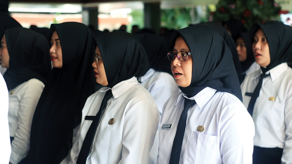 Kabar bahagia bagi calon Pegawai Pemerintah dengan Perjanjian Kerja (PPPK) paruh waktu di lingkungan Pemerintah Kabupaten (Pemkab) Nganjuk. Karena mereka akan segera dilantik bulan ini.