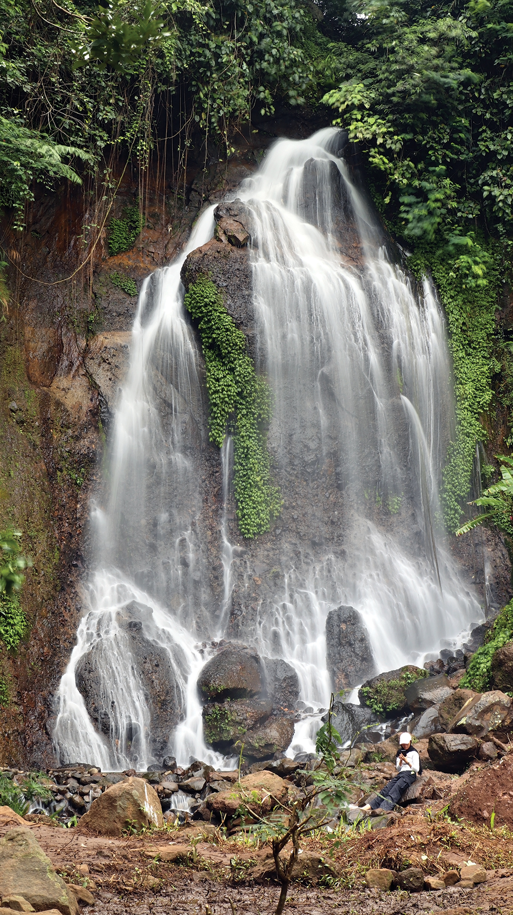 KEREN: Air Terjun Coban Kepel jadi jujugan wisatawan lokal yang hobi menikmati keindahan nuansa alam.