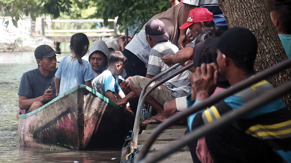 INOVATIF: Embung yang tidak terawat disulap menjadi wahana untuk perahu Wisata Tani Betet.