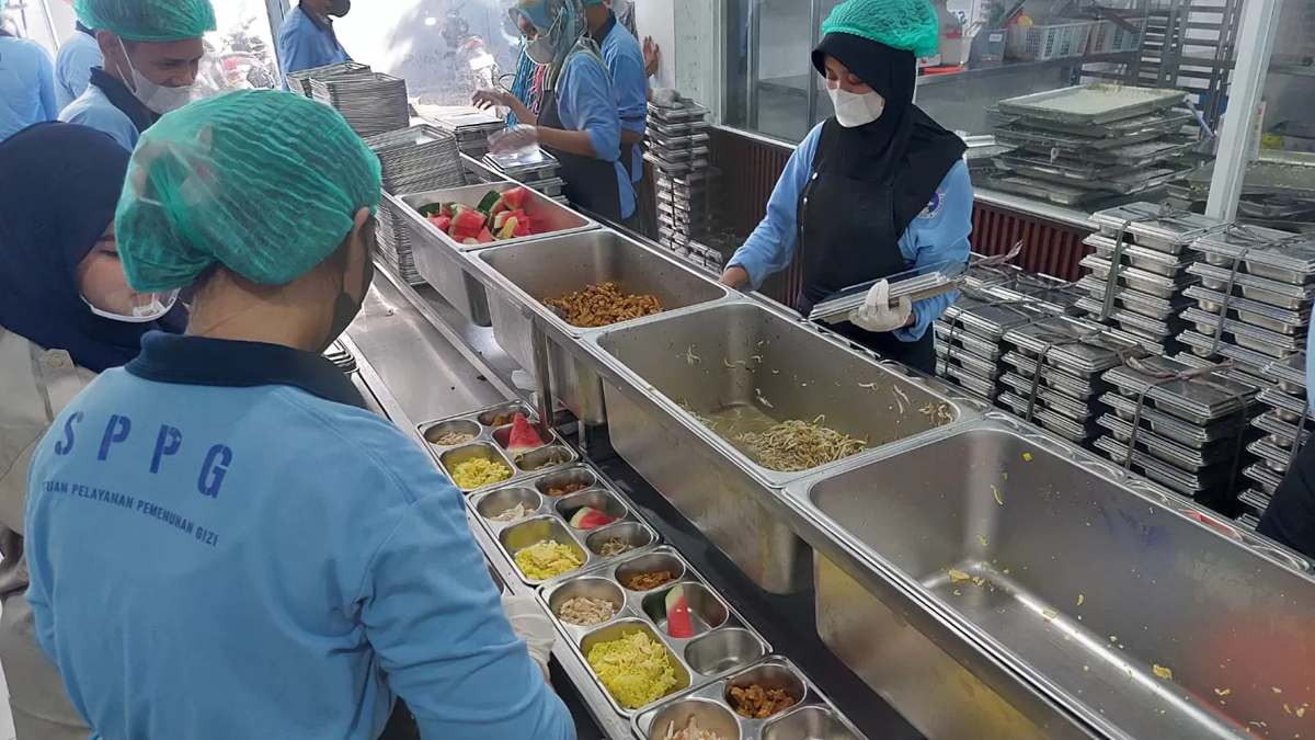 Dapur Satuan Pelayanan Pemenuhan Gizi (SPPG) di Kota Tangerang