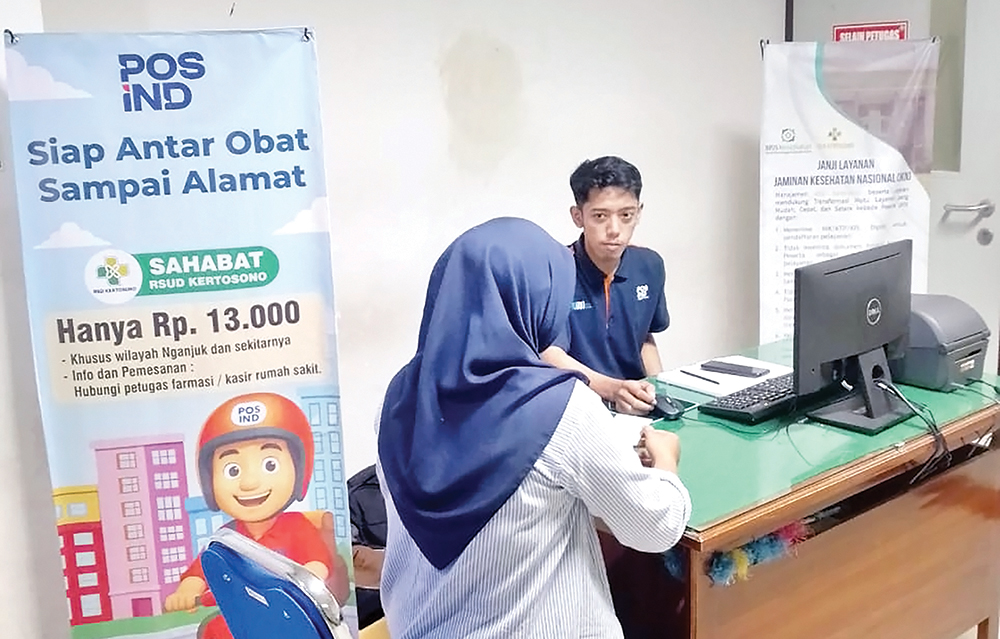 Program Sahabat membuat pasien tak perlu antre obat.
