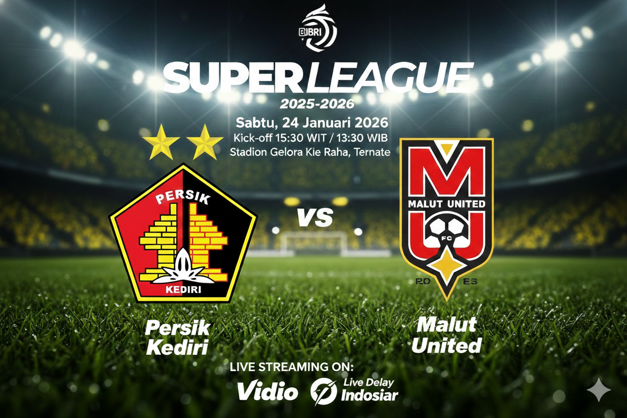 persik kediri vs malut united