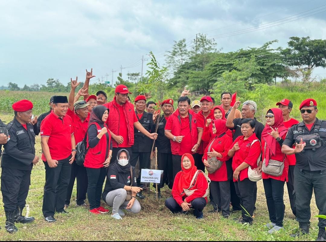 PDI Perjuangan Nganjuk Peringati HUT Ibu Mega dengan Berbagai Aksi