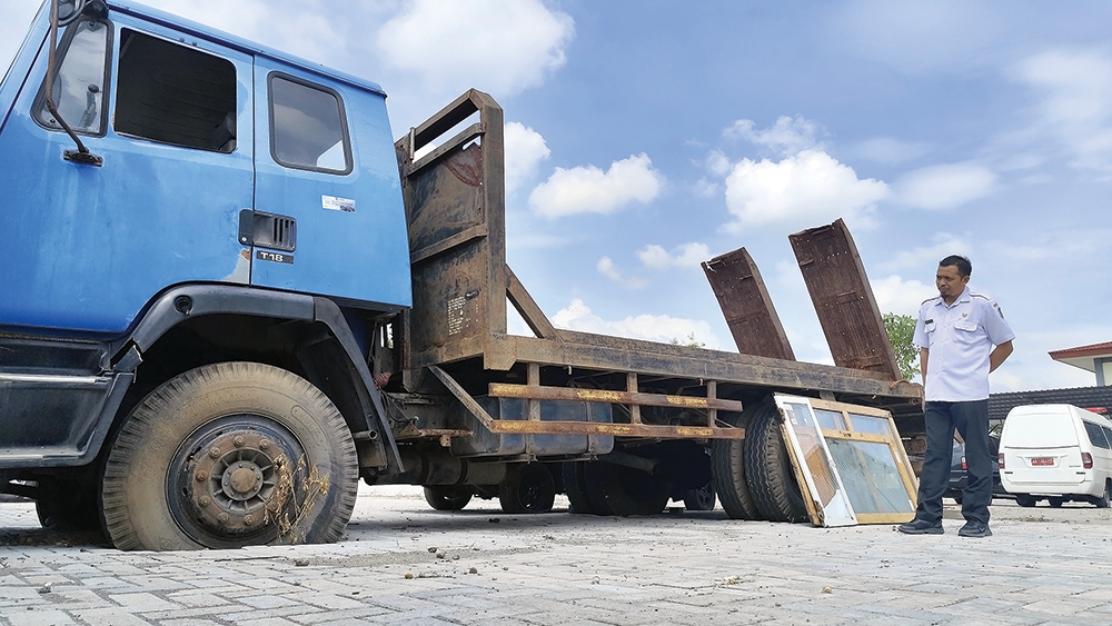 SUMBANG PAD: Lelang kendaraan dinas dan operasional (OPD) menjadi sumber pendapatan BPKAD. Tahun 2025 BPKAD sumbang Rp 2,19 miliar.