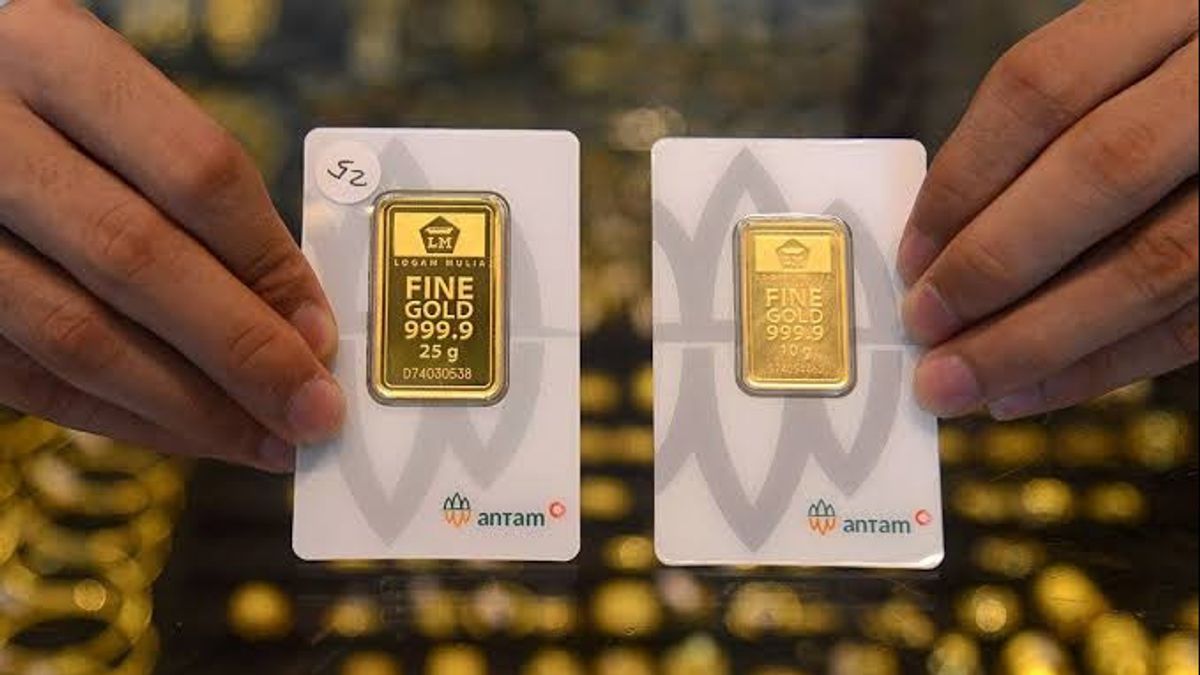 Harga emas antam hari ini