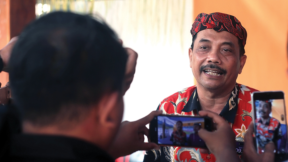 WAKIL RAKYAT: Pak Tatit berjuang untuk kesejahteraan warga Kabupaten Nganjuk.